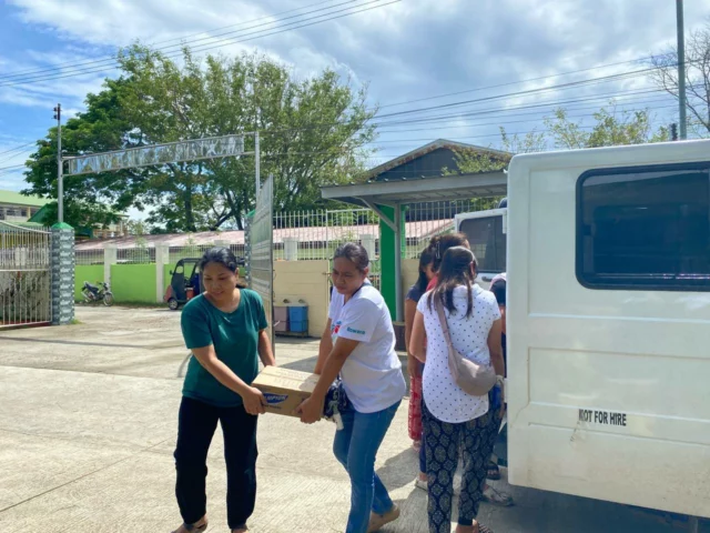 Dozens of volunteers came together to bolster #BrigadangAyala's #KristinePH relief operations in Samar and Batangas last week.

The volunteers, comprising CENTEX Batangas teachers and parents as well as LeadCom alumni from Catbalogan, helped repack and distribute relief goods for local communities affected by the severe tropical storm in Calbayog, Bauan, Agoncillo, and Lemery.

Since mobilizing its disaster response on October 25, the Ayala group has reached 13,200 Kristine-hit families across Luzon and the Visayas.